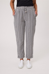 Promo Of The Week: Siena Check Pant Blk/Wht
