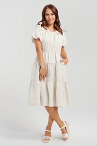 Jillian Dress Natural