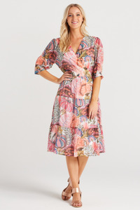 Amira Dress Floral Fusion