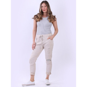 Lilliano: Italian Magic Pants Beige