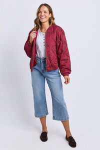 S: Bramble Jacket Plum