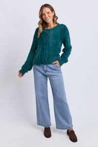 Paris Cardigan Teal