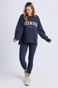 Foxwood: Interval Crew Navy Pink