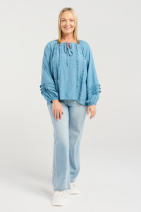 Josephine Top Blue