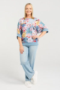 Florence Top Floral Haze