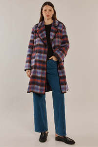 16: Oslo Coat Purple/Orange