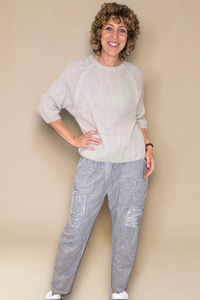 Mohair Blend Sweater Beige