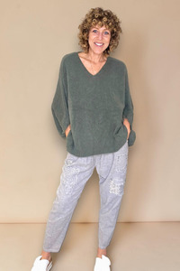 Alpaca Blend Knit Forest