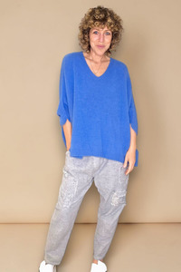 Alpaca Blend Knit Cornblue