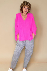 Italian Wear: Alpaca Blend Knit Pink