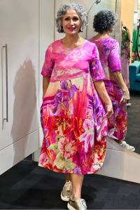 3 Tier Dress Pink