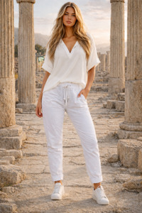Magic Pants White