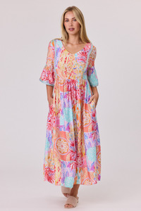 8: Maitai Dress Coral