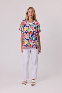 Bloom Pop Top Cobalt