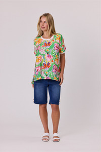 Bloom Pop Top Green