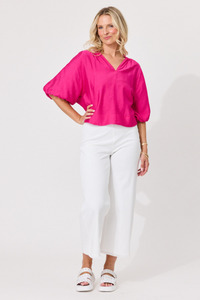 S: Florence Pants White