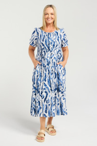 Fallon Dress Blue Mist