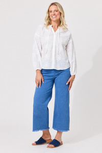 Alba Top White