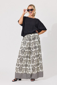 India Pants Black Persian