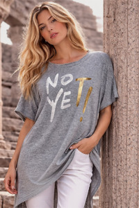 Lilliano: Not Yet Tee Grey