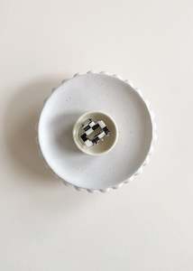 For Her: Checkered mini clip