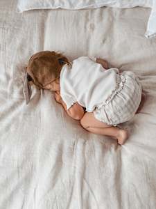 Bibs Scrunchies: Bunny bonnet -Chestnut ®