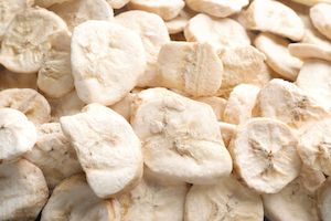Organic Freeze Dried Fruit: Organic Freeze Dried Banana Slices