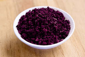 Freeze Dried Fruit: Freeze Dried  Blackcurrant Crumble