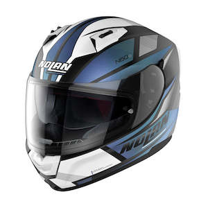 Nolan N60-6 Full Face Helmet - black/blue/white - XXL only