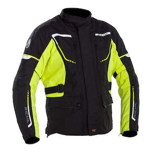 Jackets: Richa Phantom 2 Jacket - Black / Yellow