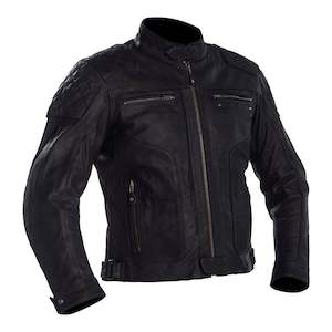 Jackets: Richa Detroit Leather Jacket - Black