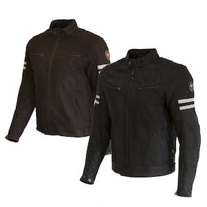 Mens Road Jackets: Merlin Hixon II leather jacket