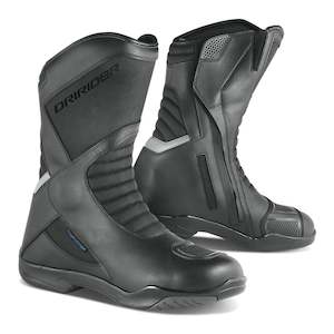 Mens Road Boots: Dririder Airtech 2 Waterproof Boot - Black