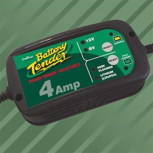 Deltran 4 Amp 6V/12V Lead Acid or Lithium Battery Tender