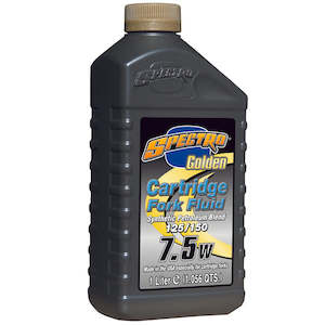 Lubricant Oil Maintenance: Fork Fluid 7.5w -Light 125/150 1L Cartridge Fork Oil Golden Spectro (GSCF125150L)