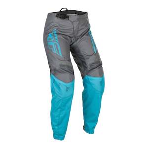Womens Off Road Pants: Fly Racing 2021 Ladies F-16 Pant - Grey / Blue