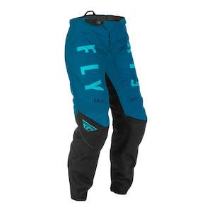 Womens Off Road Pants: Fly Racing 2022 Ladies F-16 Pant - Aqua / Dark Teal / Black