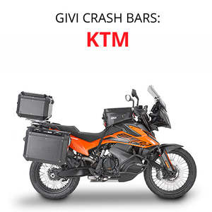 Protective Gear: Givi engine guards - KTM