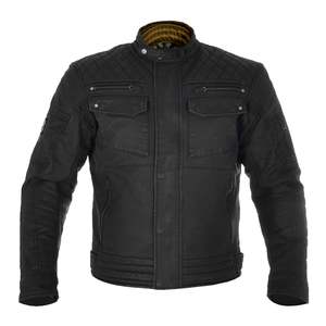 Jackets: Oxford Hardy Wax Jacket - Black