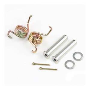 Parts: DRC FOOTPEGS SPRING/PIN SET HON CR125/250 '02-,CRF250/450R/X