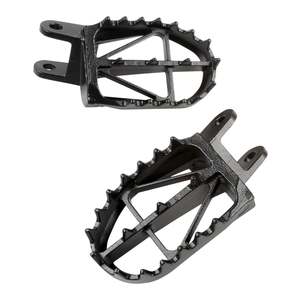 Zeta Wide Foot Pegs CRMO U-Wide CRF1000L XR400/600/650R/650