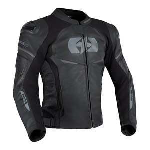 Oxford Nexus 1.0 Leather Men's Jacket - Stealth Black