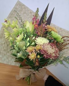 Harakeke Wrapped Fresh Bouquet
