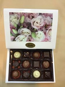 Scilla Chocolates Mother's Day Floral Box 12pc