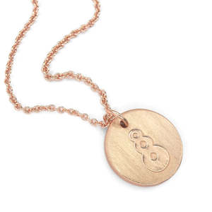Inspired By Aotearoa: Twist Necklace | Rose Gold