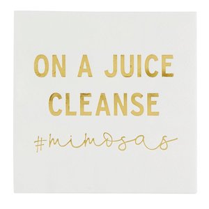 Slightly Sassy: Cocktail Napkin - Juice Cleanse