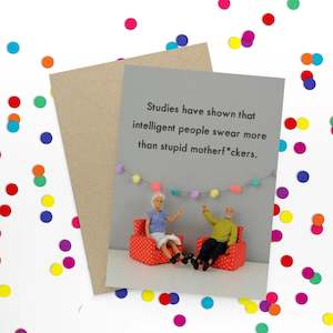 Gift Cards: Card - Swearing