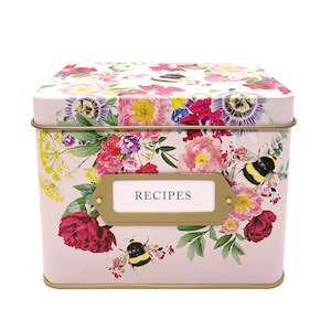 Kitchen: Lola Design | Wildlife Botanical Bee Recipe Tin