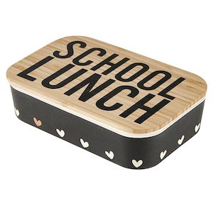 Kitchen: Bamboo Lunch Box - School Lunch