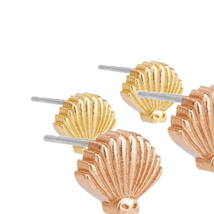 Earrings 1: Piwakawaka Fantail Studs